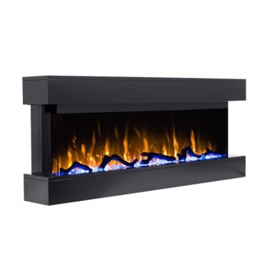 AFLAMO MODENA BLACK electric fireplace wall-mounted 6