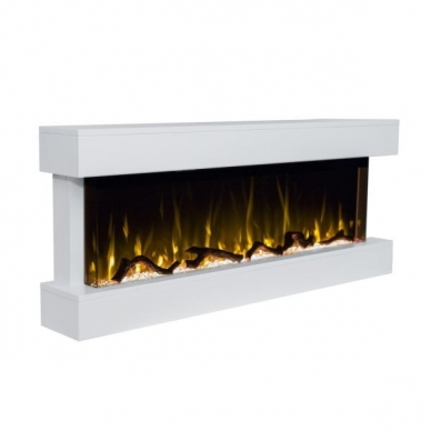 AFLAMO MODENA WHITE electric fireplace wall-mounted 4