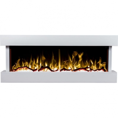 AFLAMO MODENA WHITE electric fireplace wall-mounted 2