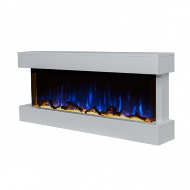 AFLAMO MODENA WHITE electric fireplace wall-mounted 5