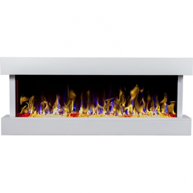 AFLAMO MODENA WHITE electric fireplace wall-mounted 10