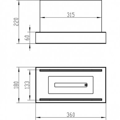 AFLAMO NOX BLACK free standing biofireplace 4