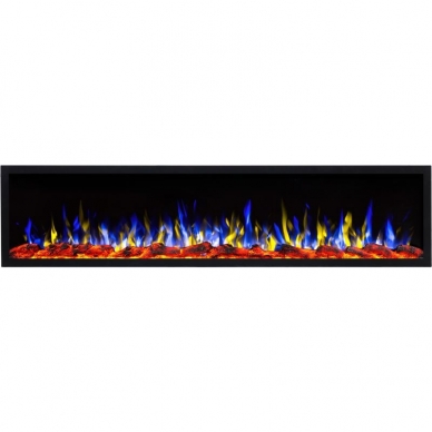 AFLAMO PRIDE S183 electric fireplace wall-mounted-insert, without a heating function 4