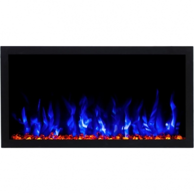 AFLAMO PRIDE S92 electric fireplace wall-mounted-insert, without a heating function 7