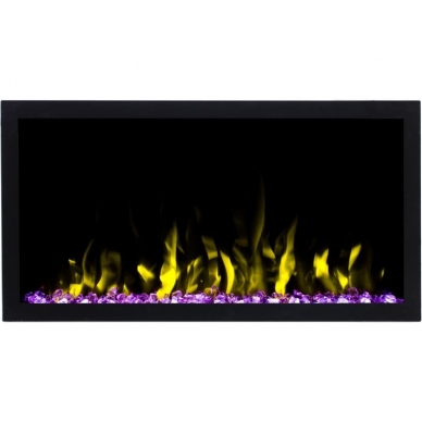 AFLAMO PRIDE S92 electric fireplace wall-mounted-insert, without a heating function 4