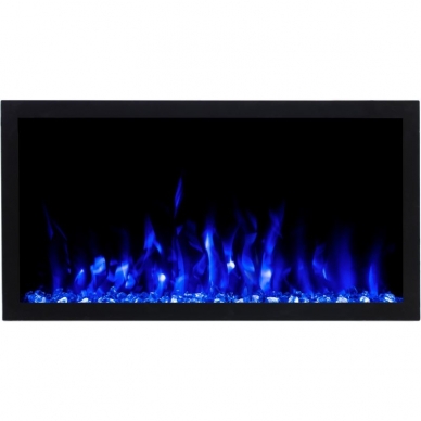 AFLAMO PRIDE S92 electric fireplace wall-mounted-insert, without a heating function 5