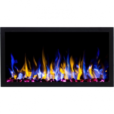 AFLAMO PRIDE S92 electric fireplace wall-mounted-insert, without a heating function 9