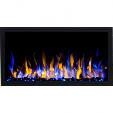 AFLAMO PRIDE S92 electric fireplace wall-mounted-insert, without a heating function 12