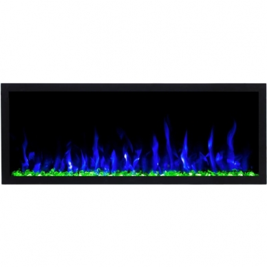 AFLAMO PRIDE S115 electric fireplace wall-mounted-insert, without a heating function 4