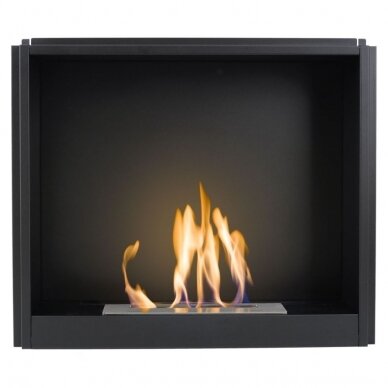 AFLAMO LAGOS WHITE BIO 60 free standing bioethanol fireplace 2