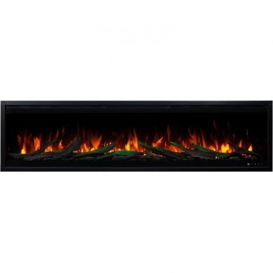 AFLAMO ROYAL 3D 180 electric fireplace wall-mounted-insert 2