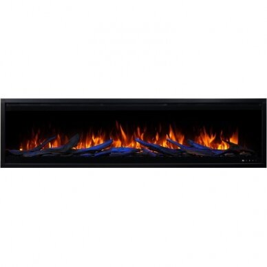 AFLAMO ROYAL 3D 180 electric fireplace wall-mounted-insert 3