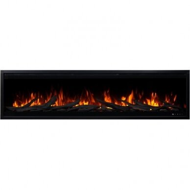 AFLAMO ROYAL 3D 180 electric fireplace wall-mounted-insert 10