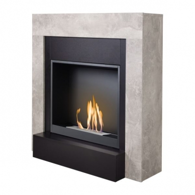 AFLAMO SIMPLE CONCRETE BIO 60 free standing bioethanol fireplace 1