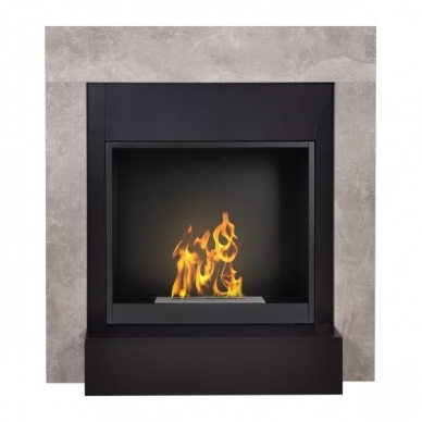 AFLAMO SIMPLE CONCRETE BIO 60 free standing bioethanol fireplace