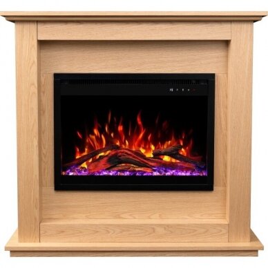 AFLAMO SUND OAK free standing electric fireplace 9