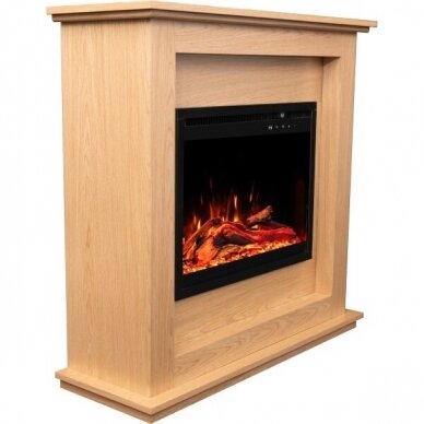 AFLAMO SUND OAK free standing electric fireplace 3