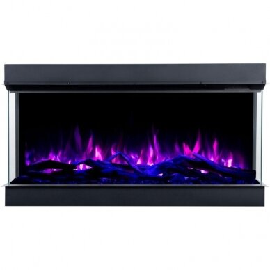 AFLAMO SUPERB 3D 120 electric fireplace wall-mounted-insert 1