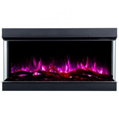 AFLAMO SUPERB 3D 120 electric fireplace wall-mounted-insert 12