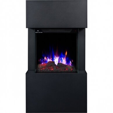 AFLAMO TEXEL BLACK free standing electric fireplace 3