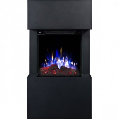 AFLAMO TEXEL BLACK free standing electric fireplace 4