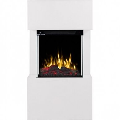 AFLAMO TEXEL WHITE free standing electric fireplace 5