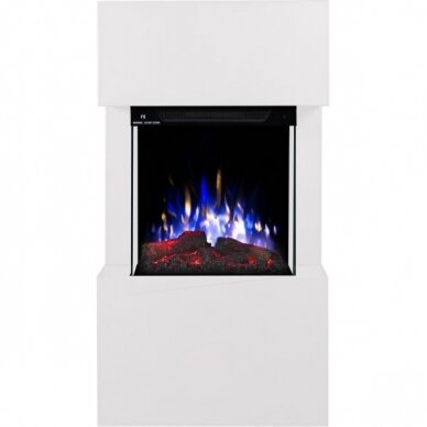 AFLAMO TEXEL WHITE free standing electric fireplace 7