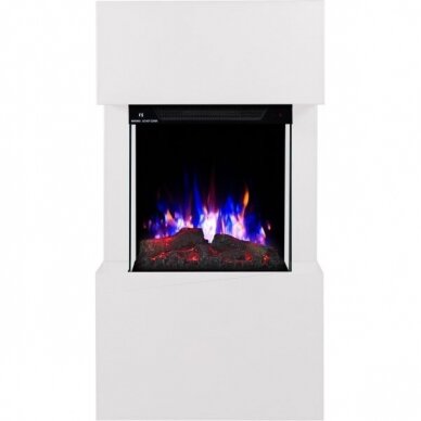 AFLAMO TEXEL WHITE free standing electric fireplace 4