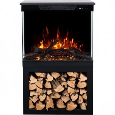 AFLAMO TOWER 46 free standing electric fireplace 14