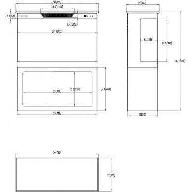 AFLAMO TOWER STAND 76 электрические камин 12