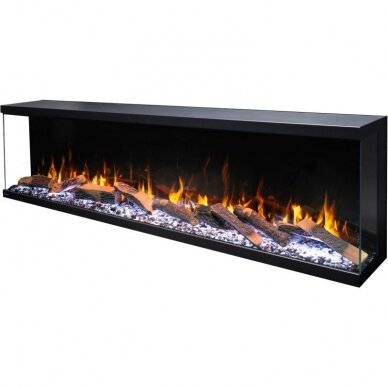 AFLAMO UNIQUE 120 NH electric fireplace wall-mounted-insert 4