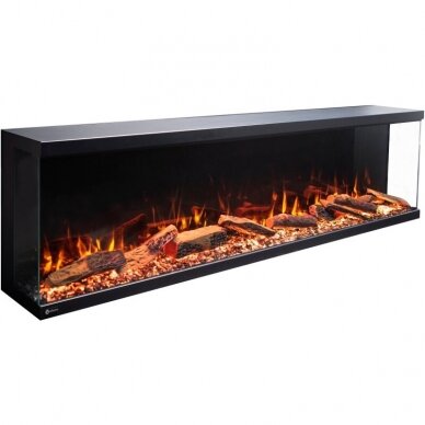 AFLAMO UNIQUE 120 NH electric fireplace wall-mounted-insert 5