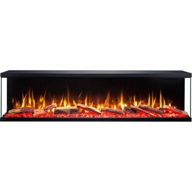 AFLAMO UNIQUE 120 NH electric fireplace wall-mounted-insert 1