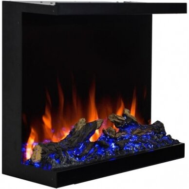 AFLAMO VIGO LIGHT OAK 60 NH free standing electric fireplace 10