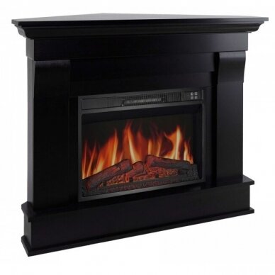 ARFLAME ALBION CORNER AF23S WENGE free standing corner electric fireplace 1