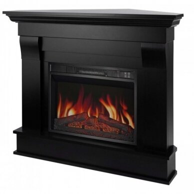 ARFLAME ALBION CORNER AF23S WENGE free standing corner electric fireplace 2