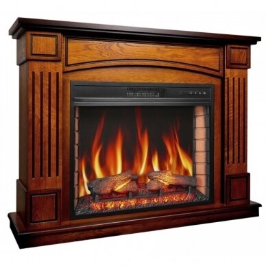 ARFLAME BOSTON AFS28S OAK ANTIQUE free standing electric fireplace 1