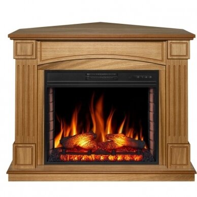 ARFLAME BOSTON CORNER AF28S LIGHT OAK nurga elektrikamin 1