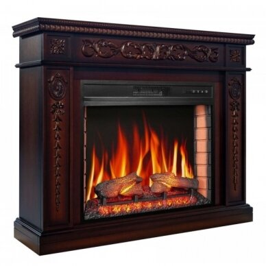 ARFLAME DELMONA AFS28S COGNAC free standing electric fireplace 1