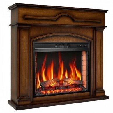 ARFLAME INVERNO AF28S OAK ANTIQUE pastatomas elektrinis židinys su apdaila 1