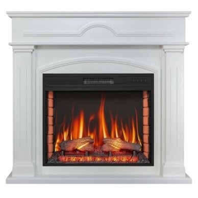 ARFLAME INVERNO AFS28S WHITE BIANCO brīvi stavošs elektrokamīns 1