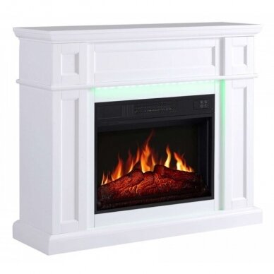 ARFLAME LINZ AFS23S WHITE free standing electric fireplace 3