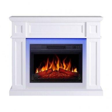 ARFLAME LINZ AFS23S WHITE free standing electric fireplace 4