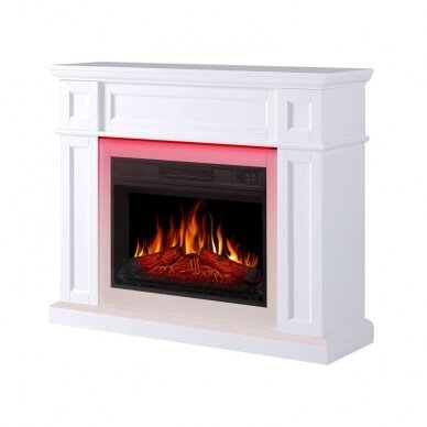 ARFLAME LINZ AFS23S WHITE free standing electric fireplace 6