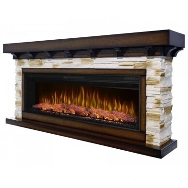 ARFLAME LUDWIG AF50 OAK ANTIQUE free standing electric fireplace 2