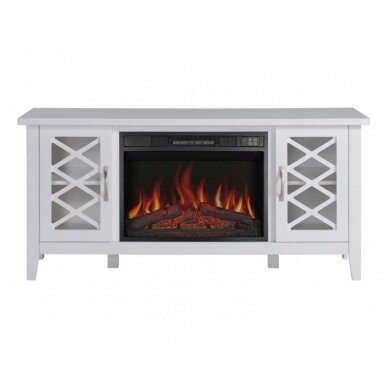 ARFLAME ODESSA AFS23S WHITE BIANCO free standing electric fireplace 2