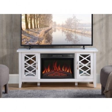 ARFLAME ODESSA AFS23S WHITE BIANCO free standing electric fireplace