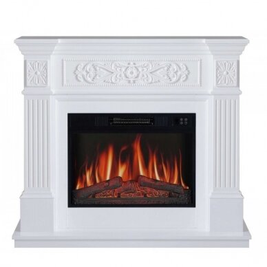 ARFLAME TOSCANA  AFS23S WHITE free standing electric fireplace 1