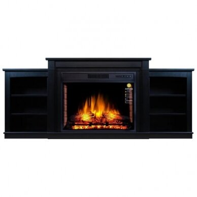 ARFLAME VOGUE AFS28S EBONY free standing electric fireplace 1