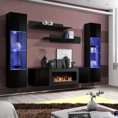 ASM FLY M 12 living room furniture with bioethanol fireplac